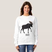 Abbildung des Cartoon Sweatshirt (Vorne ganz)