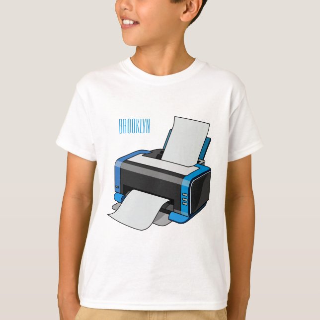 Abbildung des Cartoon T-Shirt (Vorderseite)