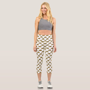 Abbildung des Cartoon Taxi Capri Leggings