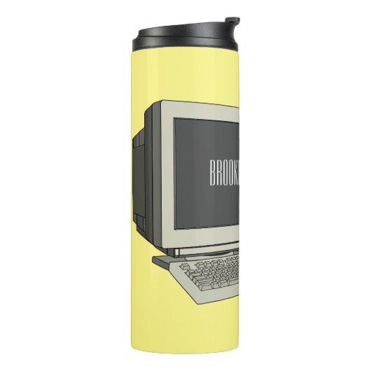 Abbildung des Cartoon Thermosbecher (Nach links gedreht)