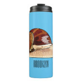 Abbildung des Cartoon Thermosbecher (Vorderseite)