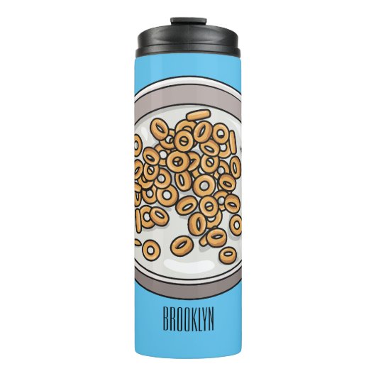 Abbildung des Cartoon Thermosbecher (Vorderseite)