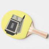 Abbildung des Cartoon Tischtennis Schläger (Seitenansicht)