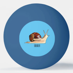 Abbildung des Cartoon Tischtennisball
