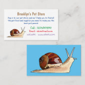 Abbildung des Cartoon Visitenkarte (Vorne/Hinten)