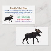 Abbildung des Cartoon Visitenkarte (Vorne/Hinten)