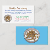 Abbildung des Cartoon Visitenkarte (Vorne/Hinten)