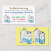 Abbildung des Cartoon Visitenkarte (Vorne/Hinten)