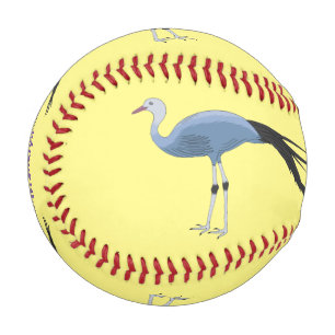 Abbildung des Cartoon von Blaukranken Baseball