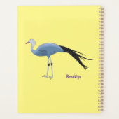 Abbildung des Cartoon von Blaukranken Planer (Rückseite)