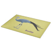 Abbildung des Cartoon von Blaukranken Schneidebrett (Ecke)