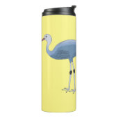 Abbildung des Cartoon von Blaukranken Thermosbecher (Nach links gedreht)