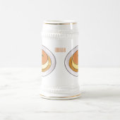 Abbildung des Cartoon von Creme Bierglas (Mittel)