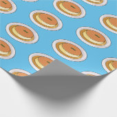 Abbildung des Cartoon von Creme Geschenkpapier (Ecke)