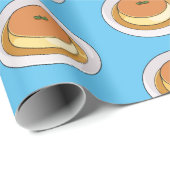 Abbildung des Cartoon von Creme Geschenkpapier (Rolleneckpunkt)