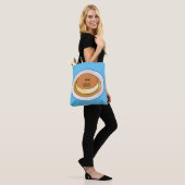 Abbildung des Cartoon von Creme Tasche (Am Model)