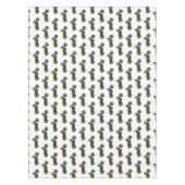 Abbildung des Cartoon von Cruiser Motorrädern Tischdecke (Vorderseite)