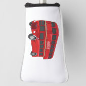 Abbildung des Cartoon von Doppeldeckern Golf Headcover (Rotieren 90)