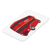 Abbildung des Cartoon von Doppeldeckern Magnet (Linke Seite)