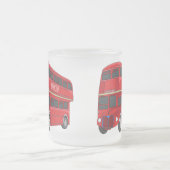 Abbildung des Cartoon von Doppeldeckern Mattglastasse (Mittel)