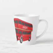 Abbildung des Cartoon von Doppeldeckern Milchtasse (Rechts)