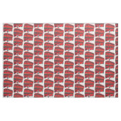 Abbildung des Cartoon von Doppeldeckern Stoff (Fat Quarter (45,7 x 55,9 cm))