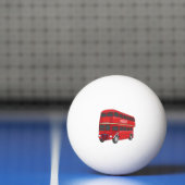 Abbildung des Cartoon von Doppeldeckern Tischtennisball (Netto)