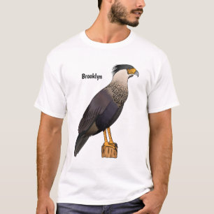 Abbildung des Cartoon von entzückten Caracara-Vöge T-Shirt