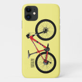 Abbildung des Cartoon von Fahrrädern Case-Mate iPhone Hülle (Rückseite)