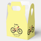 Abbildung des Cartoon von Fahrrädern Geschenkschachtel (Geöffnet)