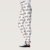 Abbildung des Cartoon von Fahrrädern Leggings (Links)