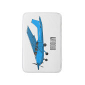 Abbildung des Cartoon von Festflugzeugen Badematte (Vorderseite Vertikal)