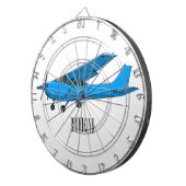 Abbildung des Cartoon von Festflugzeugen Dartscheibe (Vorderseite rechts)