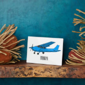 Abbildung des Cartoon von Festflugzeugen Fotoplatte (Seite)