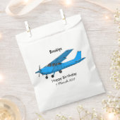 Abbildung des Cartoon von Festflugzeugen Geschenktütchen (Ausgeschnitten)