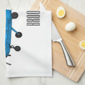 Abbildung des Cartoon von Festflugzeugen Geschirrtuch (Viertel Falte)