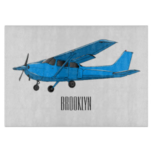 Abbildung des Cartoon von Festflugzeugen Schneidebrett