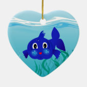 Abbildung des Cartoon von Fett Keramik Ornament (Hinten)