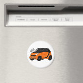 Abbildung des Cartoon von Kleinwagen Magnet (In Situ (Geschirrspüler))