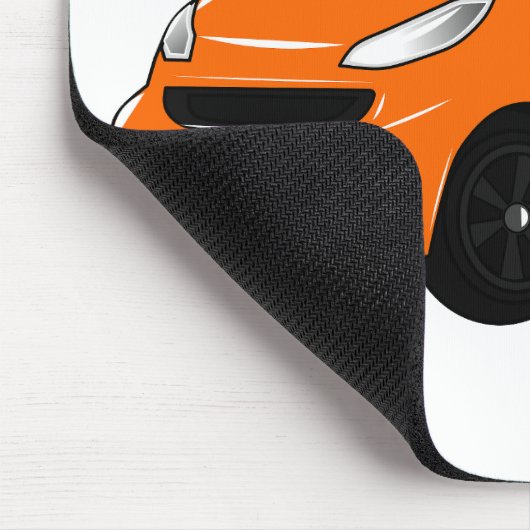 Abbildung des Cartoon von Kleinwagen Mousepad (Ecke)