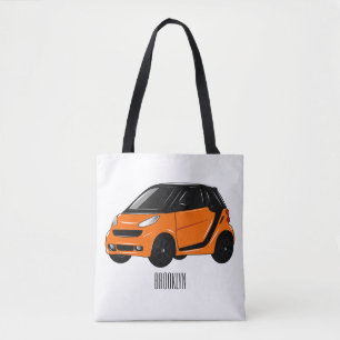 Abbildung des Cartoon von Kleinwagen Tasche