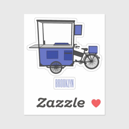 Abbildung des Cartoon von Lebensmittelkartons Aufkleber (Blatt)