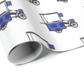 Abbildung des Cartoon von Lebensmittelkartons Geschenkpapier (Rolleneckpunkt)