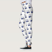 Abbildung des Cartoon von Lebensmittelkartons Leggings (Links)