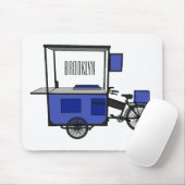 Abbildung des Cartoon von Lebensmittelkartons Mousepad (Mit Mouse)