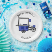 Abbildung des Cartoon von Lebensmittelkartons Pappteller (Party)