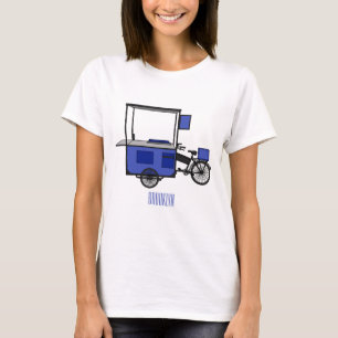 Abbildung des Cartoon von Lebensmittelkartons T-Shirt