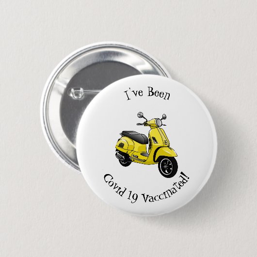 Abbildung des Cartoon von Motorrädern Button (Vorne & Hinten)