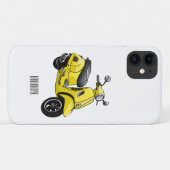 Abbildung des Cartoon von Motorrädern Case-Mate iPhone Hülle (Rückseite (Horizontal))