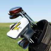 Abbildung des Cartoon von Motorrädern Golf Headcover (In Situ)